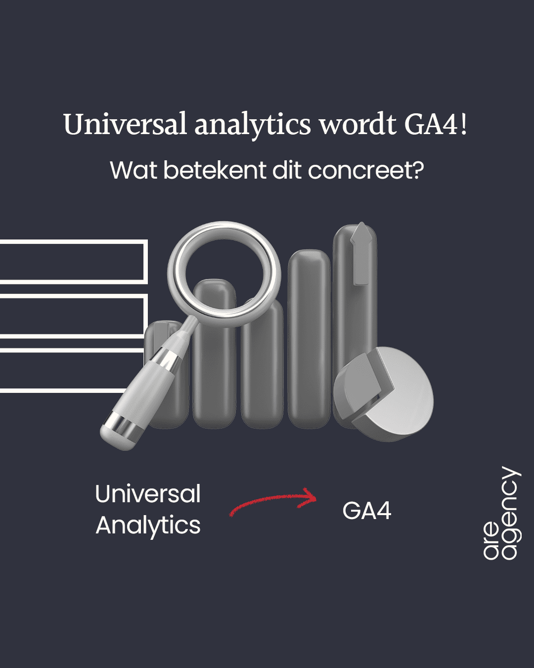 Universal analytics wordt GA4! Wat betekent dit concreet?